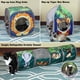thumbnail image 3 of Cubeta para Gatos, Cama para Gatos, Jungla Combo, cubeta Plegable para Gatos, Cama para Gatos, túnel, Juguetes para Gatos, Combo Jungla, 3 of 7