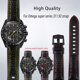 thumbnail image 2 of Correa de piel de becerro de 21 mm para reloj Omega Super Moon Dark Side Apollo 8 Series para hombre, correa de reloj 311.92, pulsera 311.92.44, 2 of 5
