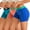 Dynamic Assorted, variant on INNERSY Boyshorts Underwear for Women Cotton Women's Panties Boxer Briefs 3-Pack(L,Black White Logo)
