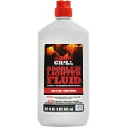 Expert Grill Charcoal Lighter Fluid, Odorless Lighter Fuel, 32 Oz