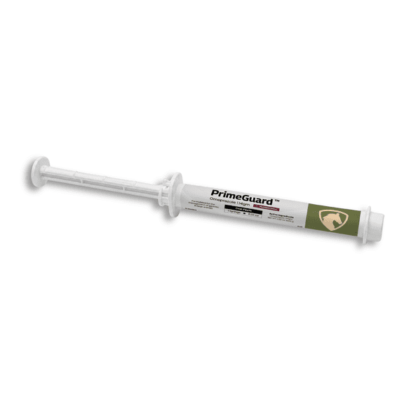 Prime Guard Molasses Flavor Omeprazole Oral Paste Solution for Horses, 2.28 gm Syringe Tube