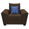 thumbnail image 2 of Sillon EL BAZAR STORE Islandia Lino Chocolate 1 Plaza Modular Moderno, 2 of 4