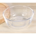 thumbnail image 2 of 2 pcs  4.5 Inch Salad Bowl Heat Resistant Glass Transparent Fruit Dessert Noodles Bowl, 2 of 6