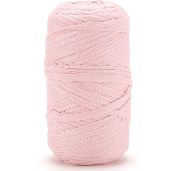 200g Crochet Yarn for Crocheting,Thick Knitting Elastic Fabric Cloth T Shirt Yarn for Hand DIY Dolls Bags Basket Cushion Crocheting Projects