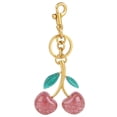 thumbnail image 2 of Accesorios Cereza Cristal Resina Cereza Llavero Coche Llavero (Crystal Pink Cherry), 2 of 9