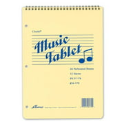 Ampad 12 Staves Music Notebook