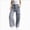 B56--Grey, variant on 4-5 Years Teen Girls Wide Leg Cargo Pants With Pockets Elastic High Waisted Baggy Hip Hop Work Pants Trousers Casual Sweatpants Fall and Winter Purple Sweatpants