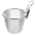 thumbnail image 1 of EeaseMX Práctico colador de fideos, colador de malla inoxidable, cesta de fideos para el hogar, accesorio de cocina, 1 of 8