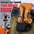 thumbnail image 4 of Support d'Outils Portable Verrouillable - Haute Altitude Anti-Chute Portable et Résistant à l'Usure à Dégagement Rapide pour Outils Électriques, 4 of 4