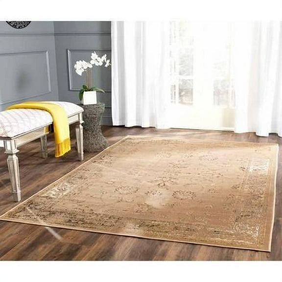 SAFAVIEH Vintage Jaxon Traditional Area Rug, Taupe, 9' x 12'