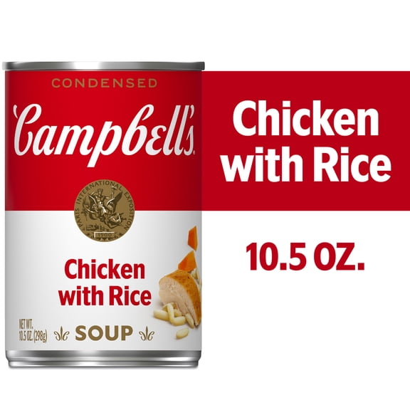 Campbell's Condensed Chicken and Rice Soup, 10.5 oz Can