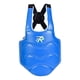 thumbnail image 2 of Equipo de protección para el cuerpo con escudo pectoral de Karate, protector costal para hombres y mujeres, defensa de Taekwondo para artes marciales Azul L, 2 of 8
