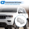 thumbnail image 3 of Enfriador de aceite del motor Unique Bargains para Jeep WK2 Series Grand Cherokee L4 2.0L 2022-2024, enfriador de aceite de transmisión, arandela No.5048312AB, aleación de aluminio, 1 juego, 3 of 6