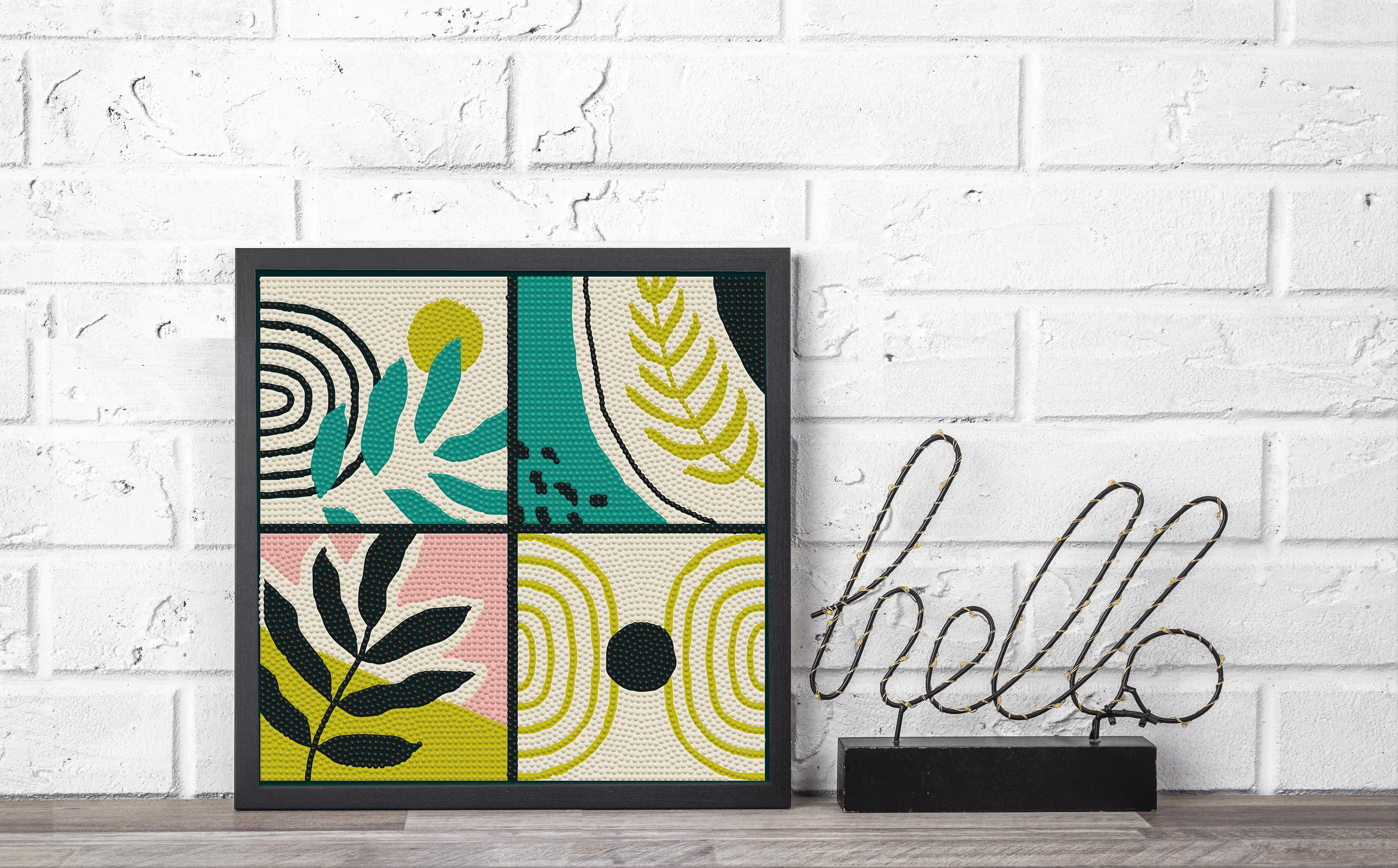 DIAMOND DOTZ® Boho Quartet Special Edition Diamond Painting Kit