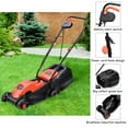 thumbnail image 6 of Costway 12 Amp 14-Inch Electric Push Lawn Corded Mower With Grass Bag Red, 6 of 10