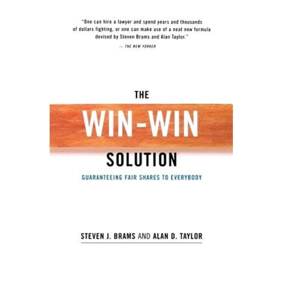 Pre-Owned The Win-Win Solution: Guaranteeing Fair Shares to Everybody (Norton Paperback) Paperback