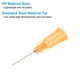 thumbnail image 3 of Agujas de dispensación Uxcell 23Ga, 52 piezas de aguja de dispensación de punta roma de 1/2 pulgada con aguja de bloqueo Luer para rellenar tintas líquidas, adhesivos, aceites, naranja, 3 of 7