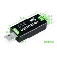 10X USB to RS485 Serial Converter RS485 Communication Module 300