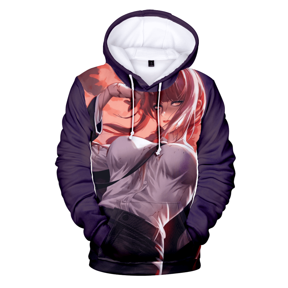 Hoodies Anime Chainsaw Man 3D Printed Pattern Hoodies Denji, Pochita