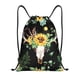 thumbnail image 1 of Fotbe Bolsa Mochila con Cordón Estampada, Bolsa de Gimnasio Deportiva, Bolsa Cinch, Bolsa con Cordón para Hombres y Mujeres-Medium, 1 of 6
