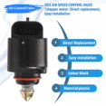 thumbnail image 5 of 93744675 Idle Air Control Valve for Chevrolet Aveo Pontiac Wave 1.6L 04-08 /17059602/AC167/96434613, 5 of 5