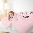 thumbnail image 3 of Erosebridal S Personalized Initial Girl Bedding Comforter Set 7pcs,Teens Floral Rose Flowers Queen Bedding Sets,Pink Reversible, 3 of 6