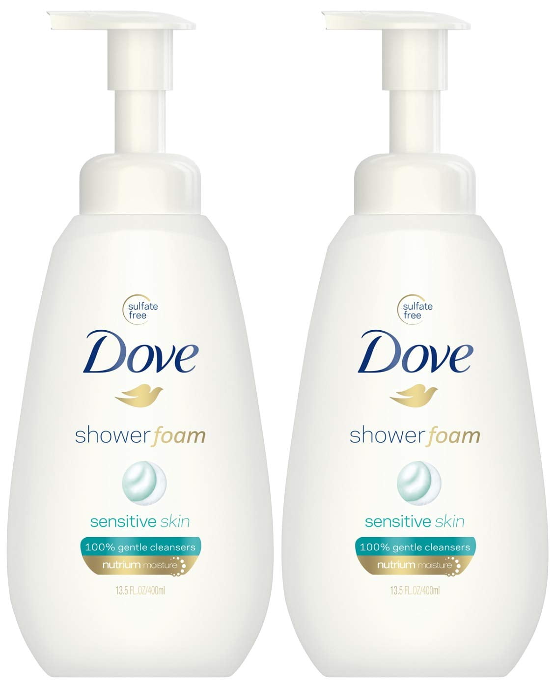 dove shower foam sensitive skin