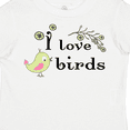 thumbnail image 4 of Inktastic I Love Birds Green Boys or Girls Toddler T-Shirt, 4 of 5