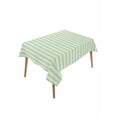 thumbnail image 2 of Sage Green Striped Tablecloth Rectangle Table Cloth 60x84,Waterproof Outdoor Table Cloth Covers Decorative Table Protector,Modern Simple Farmhouse Beige Washable Table Cover for Kitchen Dinning Party, 2 of 8