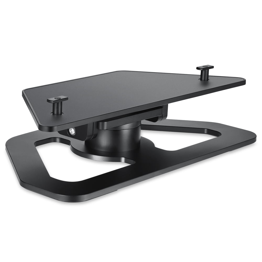 Walnut AVF Kingswood Floor Stand with Mount for TVs 32-55" 