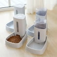 thumbnail image 2 of leyfeng Alimentador automático para gatos, dispensador de comida para perros y fuente de agua, gran capacidad para perros pequeños y grandes, 2 of 8