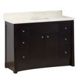 thumbnail image 1 of Imaginations Américaines 47,6 pouces W Vanity Set Noyer, 1 of 1