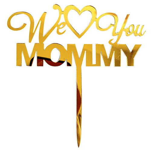 Kaboer 1 Pcs Happy Birthday Cake Topper We Love You Mommy Cake Topper For Mama Birthday Mother Party Cake Decor Supplies Walmart Com Walmart Com Kaboer 1 Pcs Happy Birthday Cake Topper We Love You Mommy Cake Topper For Mama Birthday Mother Party Cake Decor Supplies Walmart Com Walmart Com