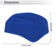 thumbnail image 3 of Sombrero de ciclismo Unique Bargains Mantener caliente Tapa forro duro de casco tela de forro polar azul 27x22cm 1 Pcs, 3 of 6
