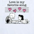 thumbnail image 3 of Peanuts -   Lucy And Schroeder Valentine's Piano  - Toddler And Youth Short Sleeve Graphic T-Shirt, 3 of 6