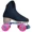 Pink Wheels, variant on Atom Quad Outdoor Roller Skates - Vista Alloy Women's Outdoor Package (Wheels: Atom Pulse Lite 78A)
