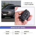 thumbnail image 5 of Flip Key Shell fit for ix45 Remote Key Case Fob 3-Button Black, 5 of 5