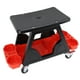 thumbnail image 5 of Taburete mecánico con ruedas silla con taburete mecánico ruedas cómodas ergonómico de alta resistencia cómodo para lámina automática ANGGREK Otros, 5 of 8
