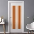 thumbnail image 3 of Burnt Orange Ombre Window Privacy Film, Modern Abstract Art Farmhouse Gradient Static Cling UV Sun Blocking Tint Film Heat Control Windows Films for Bedroom Bathroom, Window Stickers 35.4"x78.7", 3 of 8