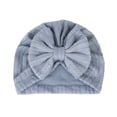 thumbnail image 2 of Dalrosia Baby Turban Baby Girl Hats Top Knot Cap Hospital Head Wrap Beanie Toddler Baby Hat, 2 of 2