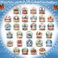 thumbnail image 3 of Kit de Llaveros de Arte con Diamantes WILLBOND Navidad 30 Piezas 5D DIY, 3 of 6