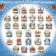 thumbnail image 3 of Kit de Llaveros de Arte con Diamantes WILLBOND Navidad 30 Piezas 5D DIY, 3 of 6