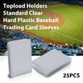thumbnail image 3 of 3 x 4 Top Loader Card Holder for Baseball Trading Cards Top Loads,Sportcards Card Collecting Supplies Protectors 25 Pack (1.5mm), 3 of 12