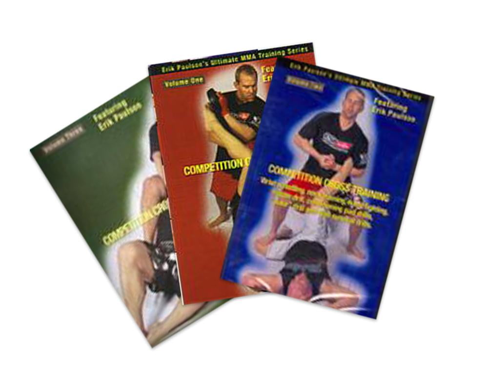 3 DVD SET Competition Cross Training Mixed Martial Arts - Erik Paulson fighting