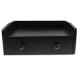thumbnail image 1 of OUNONA Étui de Rangement pour Fournitures de Bureau en Bois Noir Lot de 1, 1 of 8