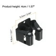 thumbnail image 2 of Soporte de Pared para Fregona y Escoba Unique Bargains 6 Piezas Acero Inoxidable 304 Negro, 2 of 5
