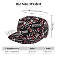 thumbnail image 6 of Uemuo Vintage Skull Casino Pattern Women's Baseball Cap,Straight Brim Hat,Golf Dad Hat,Travel Hat,Sun Protection Cap,Everyday Accessory, 6 of 9