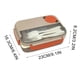 thumbnail image 3 of Lonchera, Cajas Bento Lonchera de Plástico Caja de Conservación de Alimentos Frescos Horno de Microondas Calefacción Sellada Aislamiento Térmico Lonchera Bento Lonchera con Vajilla Conservación de Ali, 3 of 6