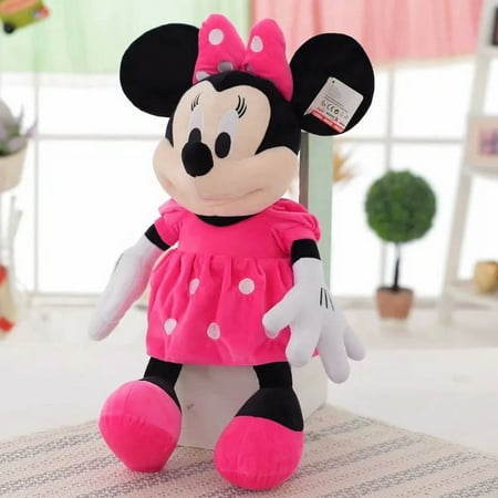Cartoon Plush Toys 30/40cm Miaomiao House Minnie Mickey Pluto Creative Plush Doll Goofy Wedding Gift New Year Mascot 30cm Minnie