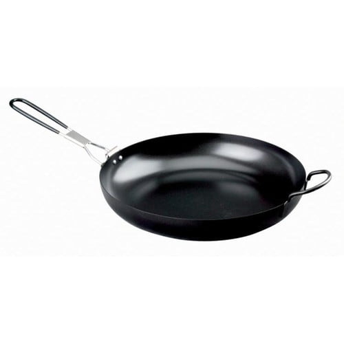 NGT Compact Multi Section 3 Way Frying Pan With Lid And Folding Handle 